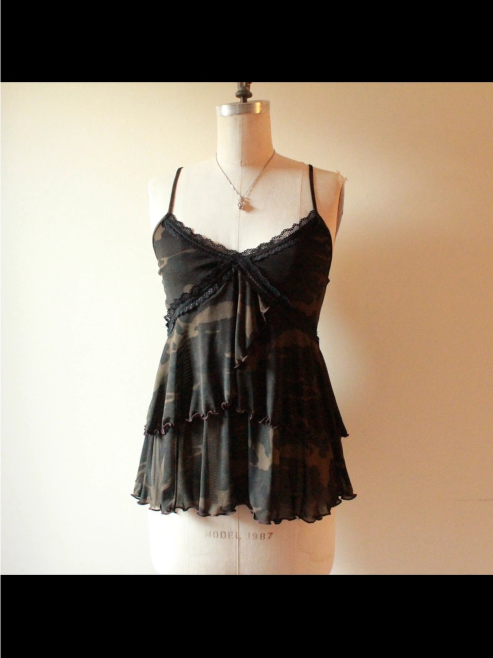 Frankee and skylar camo tank